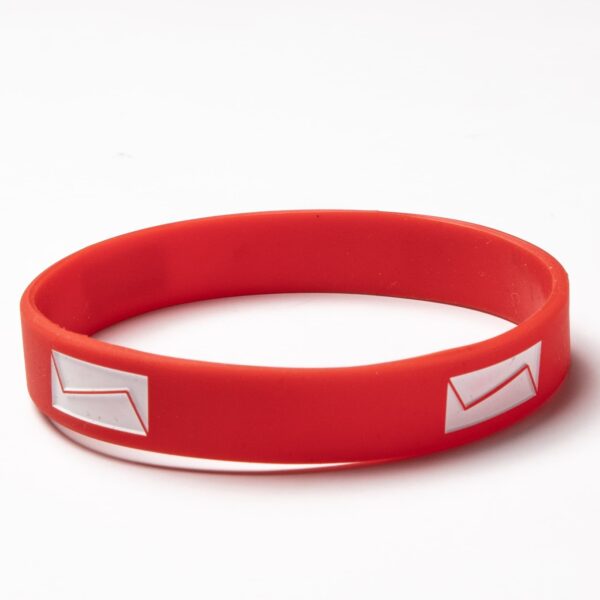 Lipodemfighter Silicone Wristband Red Original