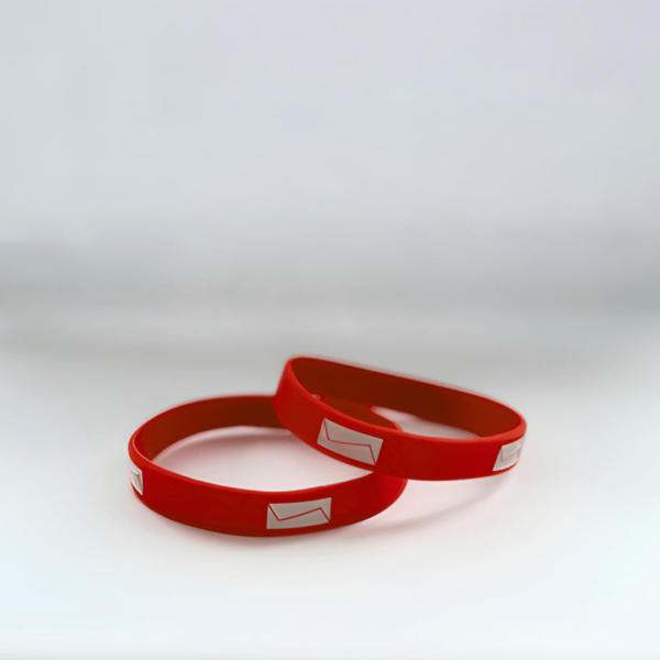 Lipodemfighter Silicone Wristband Red Original - Image 2